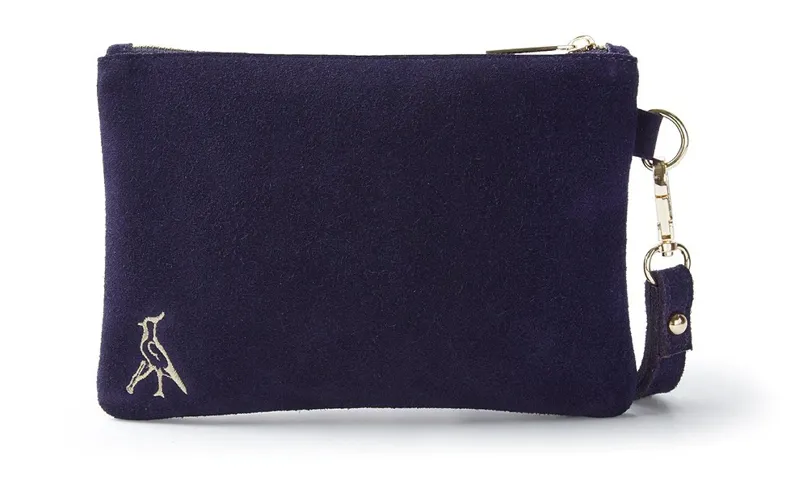 Hicks and Brown Chelsworth Clutch Bag in Navy-1